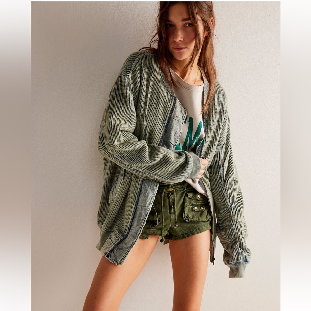 Free People One Lupo Bomber Cardi